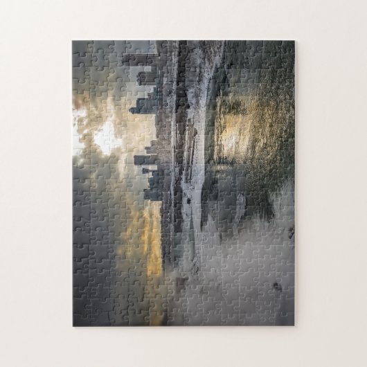 Niagara Falls im Winter Puzzle (Vertikal)