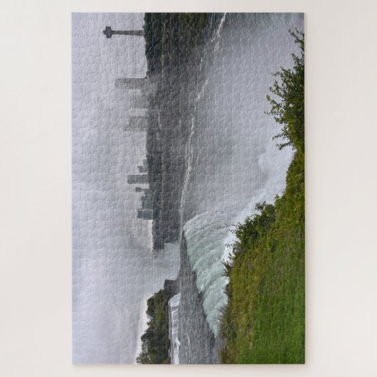 Niagara Falls in Mist, New York Puzzle (Vertikal)