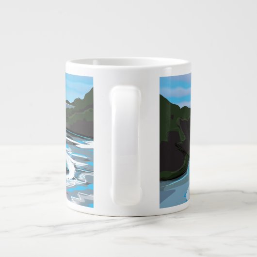 Niagara Falls Jumbo-Tasse (Rückseite)