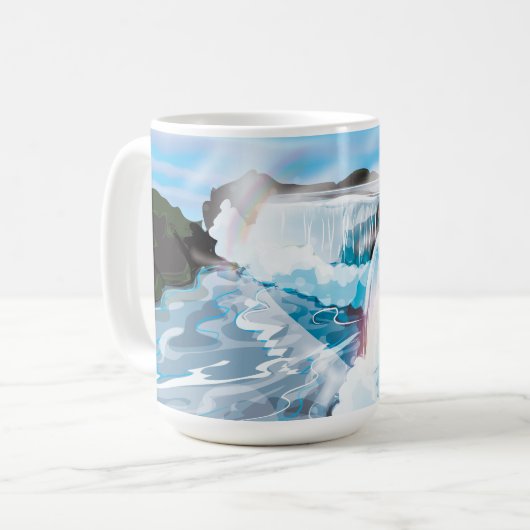 Niagara Falls Kaffeetasse (Vorderseite Links)