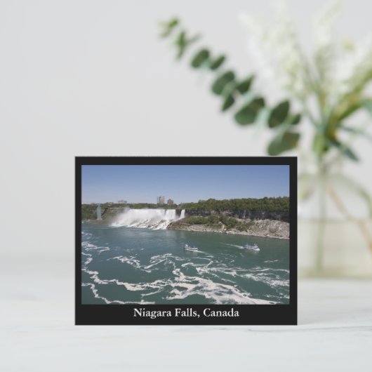 Niagara Falls, Kanada Postkarte (Stehend Vorderseite)
