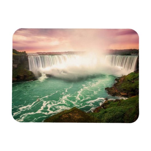 Niagara Falls, Kanada sunset stylized Magnet (Horizontal)