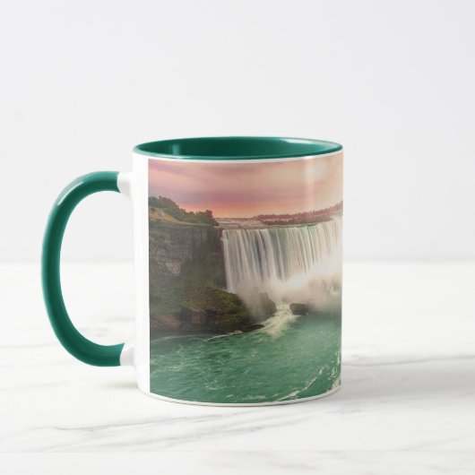 Niagara Falls, Kanada sunset stylized Tasse (Links)