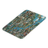 Niagara Falls Karte Magnet (Linke Seite)