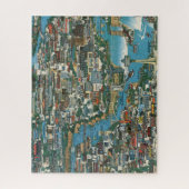 Niagara Falls Karte Puzzle (Vertikal)
