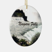 Niagara Falls Keramik Ornament (Rechts)