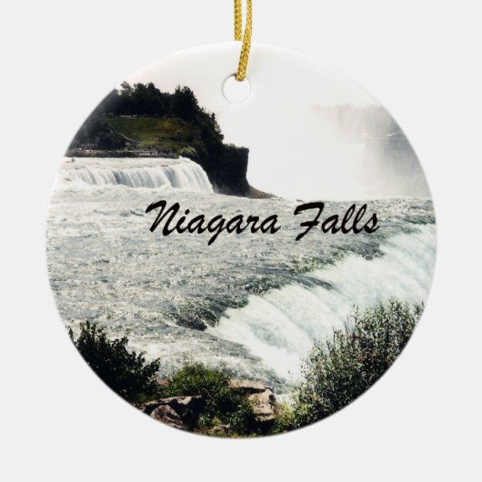 Niagara Falls Keramik Ornament (Vorne)