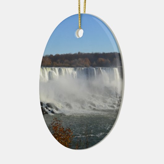 Niagara Falls Keramikornament (Links)