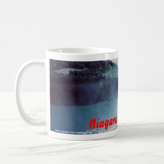 Niagara Falls, landschaftliche Kaffee-Tasse Kaffeetasse (Links)