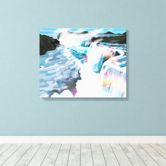 Niagara Falls Leinwanddruck (Insitu (Holzboden))