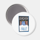 Niagara Falls Magnet (Vorderseite/Rückseite)