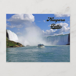 Niagara Falls Maid der Nebelpostkarte Postkarte