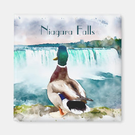 Niagara Falls Mallard Duck Souvenir Magnet