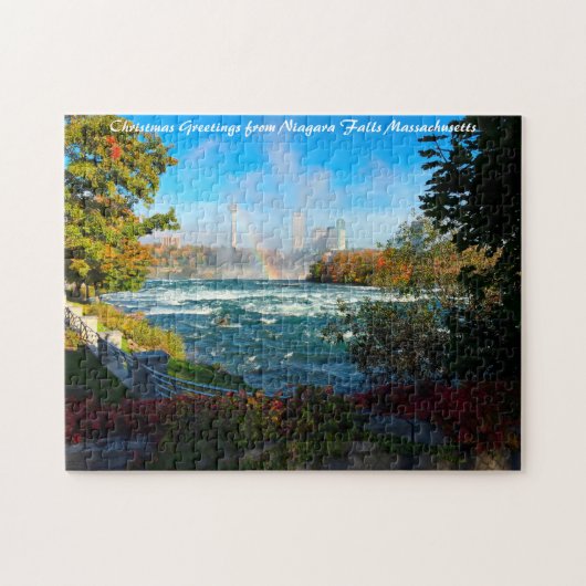 Niagara Falls Massachusetts. Puzzle (Horizontal)