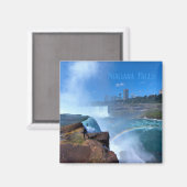 Niagara Falls mit Regenbogen Magnet (Vorderseite/Rückseite)