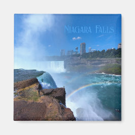 Niagara Falls mit Regenbogen Magnet