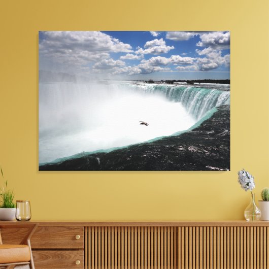 Niagara Falls mit Seagull Leinwanddruck (Insitu (Wohnzimmer))