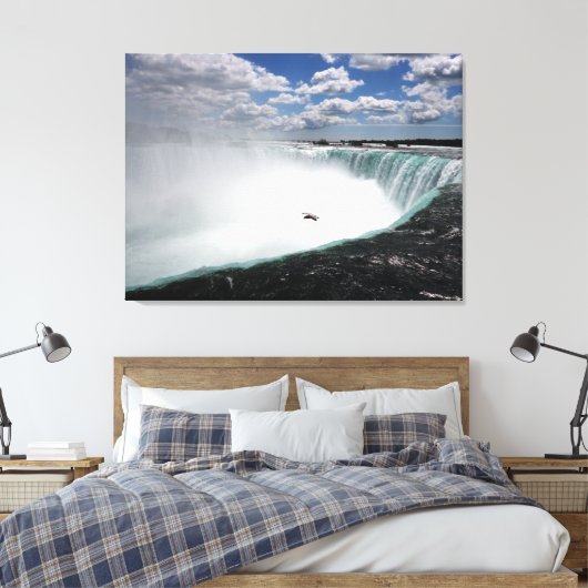 Niagara Falls mit Seagull Leinwanddruck (Insitu (Schlafzimmer))
