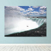 Niagara Falls mit Seagull Leinwanddruck (Insitu (Holzboden))