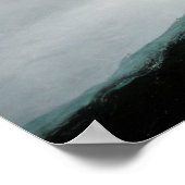 Niagara Falls mit Seagull Poster (Ecke)