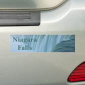 Niagara Falls mit Text Autoaufkleber (Auf Auto)