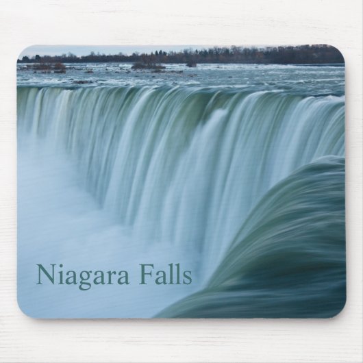 Niagara Falls mit Text Mousepad (Vorne)
