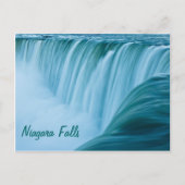Niagara Falls mit Text Postkarte (Vorderseite)