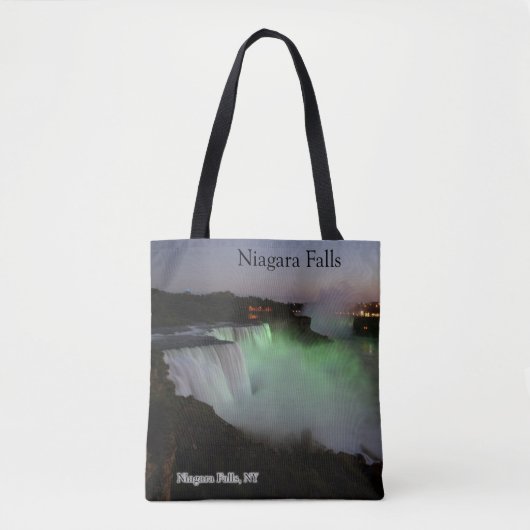 Niagara Falls Nacht überall auf Totasche Tasche (Vorderseite)