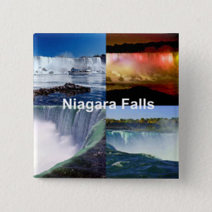 Niagara Falls New York Button