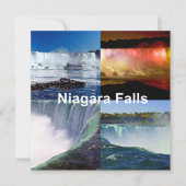 Niagara Falls New York Foto Views Einladung (Vorderseite)
