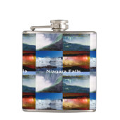 Niagara Falls New York Foto Views Flachmann (Vorderseite)