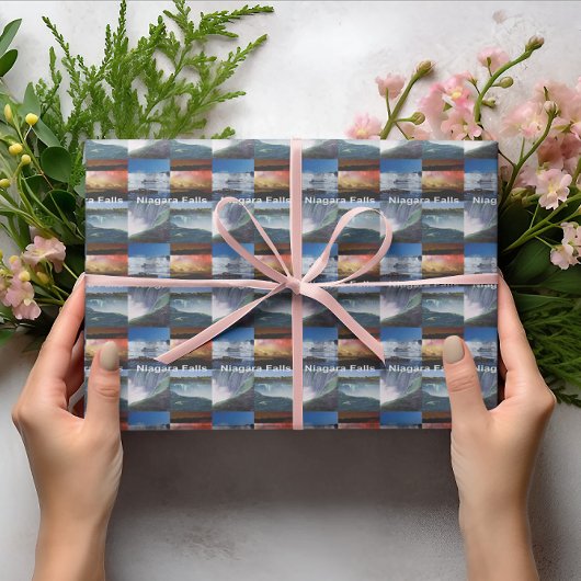 Niagara Falls New York Foto Views Geschenkpapier