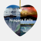 Niagara Falls New York Foto Views Keramik Ornament (Hinten)