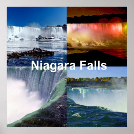 Niagara Falls New York Foto Views Poster