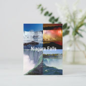 Niagara Falls New York Foto Views Postkarte (Stehend Vorderseite)