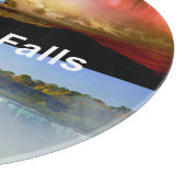 Niagara Falls New York Foto Views Schneidebrett (Ecke)