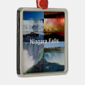 Niagara Falls New York Foto Views Silbernes Ornament (Rechts)