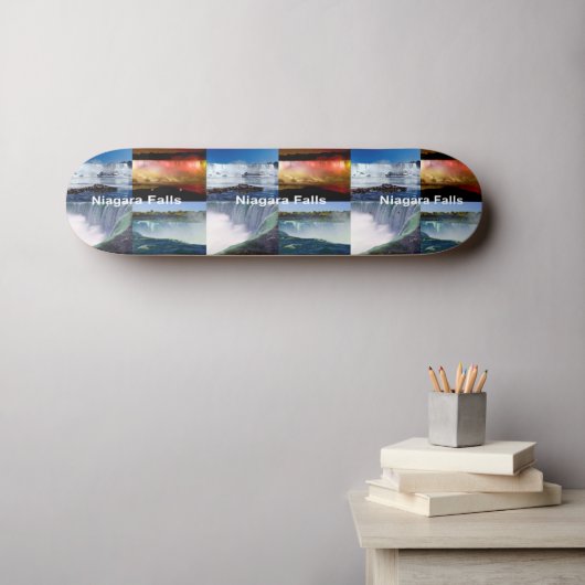 Niagara Falls New York Foto Views Skateboard (Wandkunst (Horz))