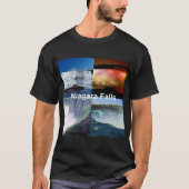Niagara Falls New York Foto Views T-Shirt (Vorderseite)