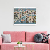 Niagara Falls, New York - Große Briefszenen 2 Leinwanddruck (Insitu (Wohnzimmer))