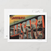 Niagara Falls, New York - Große Briefszenen Postkarte (Vorne/Hinten)