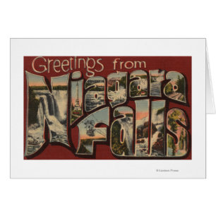 Niagara Falls, New York - große Buchstabe-Szenen 5