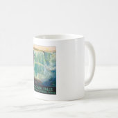 Niagara Falls New York Kaffeetasse (VorderseiteRechts)