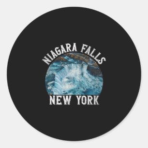 Niagara Falls New York NY Runder Aufkleber