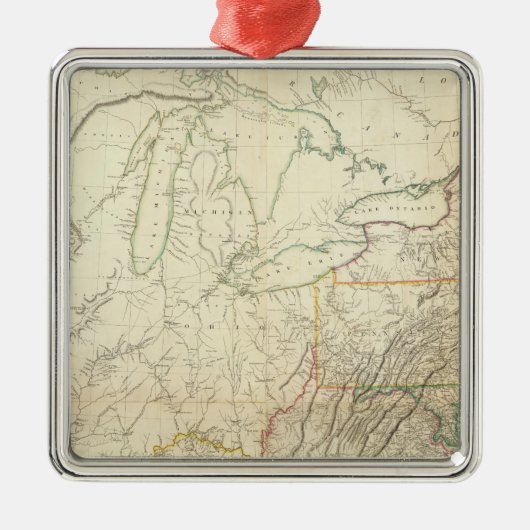 Niagara Falls, New York Ornament Aus Metall (Vorne)