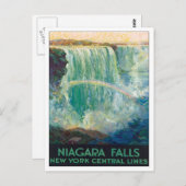 Niagara Falls New York Postkarte (Vorne/Hinten)
