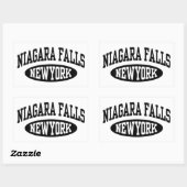 Niagara Falls New York Rechteckiger Aufkleber (Blatt)