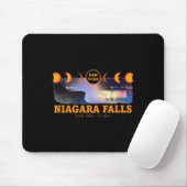 Niagara Falls New York Total Solar Eclipse Souveni Mousepad (Mit Mouse)