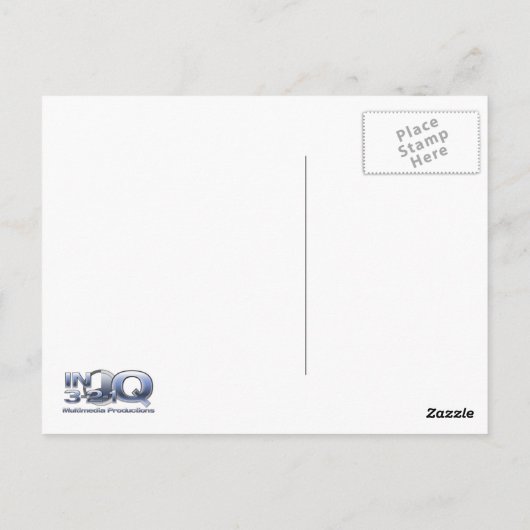 Niagara Falls Night Lights Postkarte (Rückseite)