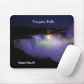 Niagara Falls night mousepad (Mit Mouse)
